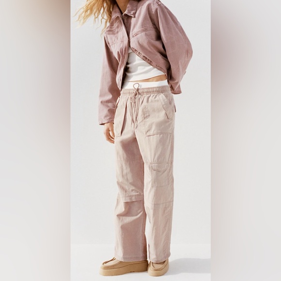 Zara Pants - NWT ZARA WASHED EFFECT CARGO PANTS